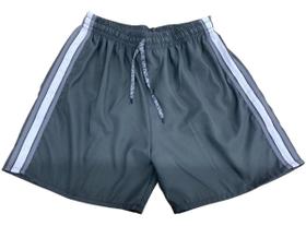 Shorts Adulto Tactel Faixas Laterais 1 Bolso Traseiro 092