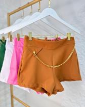 Shorts alfaiataria corrente