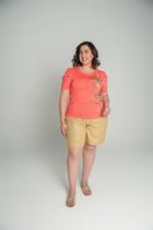 Shorts Alfaiataria Linho Bege Escuro Shorts Alfaiataria Linho Bege Escuro