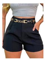 Shorts Alfaitaria Feminino com Cinto