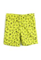 Shorts Areia Branca Menino Beach Resort Amarelo