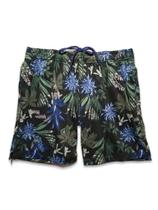 Shorts Areia Branca Sport Floral Verde Shorts Areia Branca Sport Floral Verde