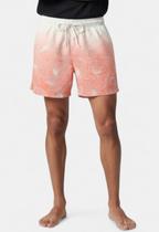 Shorts Areia Branca Yacht Resort Hibisco Salmão Shorts Areia Branca Yacht Resort Hibisco Salmão