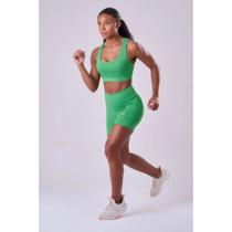 Shorts Authen Grit Bossa 3 Bolsos 15Cm - feminino - verde Shorts Authen Grit Bossa 3 Bolsos 15Cm - feminino - verde