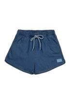 Shorts Azul Marinho Infantil Menina BAKULELÊ