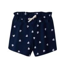 Shorts Básico Hering Infantil Menina Clochard Estampado