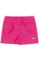 Shorts Bebê Cotton Babado Marlan