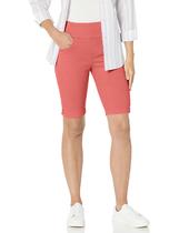 Shorts Bermuda Gloria Vanderbilt Amanda Persimmon Talla 10