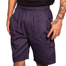 Shorts Bermuda Masculino Elástico Sarja do P ao XG