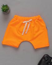 Shorts/Bermuda para Bebê Laranja Neon Shorts/Bermuda para Bebê Laranja Neon