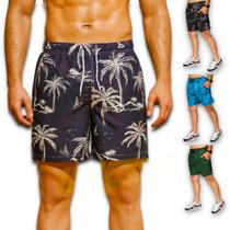 Shorts Bermuda Tactel Praia Masculina Muricinho COQUEIRO 1 391