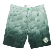 Shorts Bermuda Walkboard Verde Palmeiras Plus Size Produto Oficial P2213701