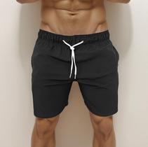 Shorts/Bermudas Treino Academia Dia a Dia ou lazer Masculino Adulto Estilo Mauricinho Tactel com Elastano