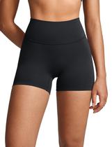 Shorts Biker INGIA Cintura Alta Sem Costura 10 cm Preto Shorts Biker INGIA Cintura Alta Sem Costura 10 cm Preto