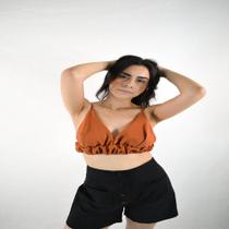 Shorts botões de pressão
