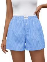 Shorts boxer femininos casuais de verão LOMON, pijama Lounge Sleep
