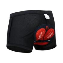 Shorts Boxer Masculino X-TIGER Para Ciclismo MTB Com Almofada De Gel 5D - Roupa Íntima De Ciclismo