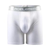 Shorts Boxer Profissionais Masculinos Esportivos Antidesgaste De Perna Longa Em Seda Gelada Vazada Shorts Boxer Profissionais Masculinos Esportivos Antidesgaste De Perna Longa Em Seda Gelada Vazada