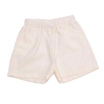 Shorts Branco com Bolsos Laterais