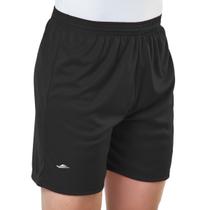 Shorts Calção Masculino Futebol Elite Cordão Ajustável Poliéster