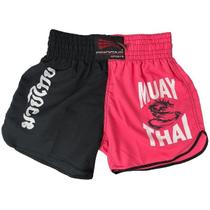 Shorts Calção para Muay Thai Feminino Progne