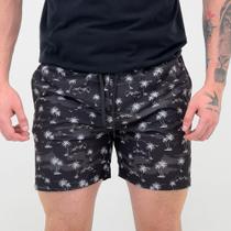 Shorts Calfin Microfibra Estampado Masculino