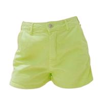Shorts Canal Barra Pesponto Tencel Shorts Canal Barra Pesponto Tencel