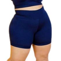 Shorts Candiena K2B Feminino Fitness Cós Largo Original Plus Size