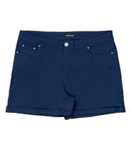 Shorts Canvas Feminino Rovitex Azul