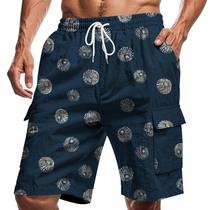 Shorts cargo domirica masculinos Camo Tree Print Quick Dry Shorts cargo domirica masculinos Camo Tree Print Quick Dry