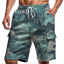 Shorts cargo domirica masculinos Jungle Camo Lightweight Shorts cargo domirica masculinos Jungle Camo Lightweight