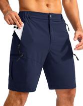 Shorts Cargo Leves Pudolla para Caminhada - Masculino - Azul-Marinho - Tamanho Médio