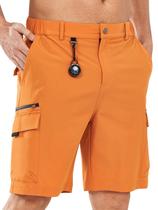 Shorts cargo NORTHYARD Lightweight Quick Dry para homens, laranja Shorts cargo NORTHYARD Lightweight Quick Dry para homens, laranja