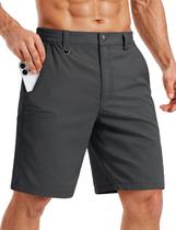 Shorts cargo TACVASEN Quick Dry Lightweight para homens cinza 38