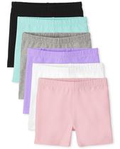 Shorts Cartwheel The Children's Place Girls Gum Drop, pacote com 6