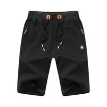 Shorts Casuais Masculinos De Verão Respiráveis Em Cores Sólidas Para Fitness E Moda