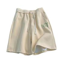 Shorts Casuais Masculinos Oversized M-8XL Com Estampa Divertida, Moda Para Casais, Estilo Basquete