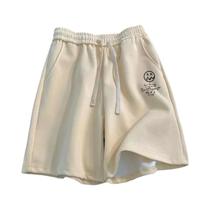 Shorts Casuais Masculinos Oversized M-8XL, Largura Ampla, Finos E Versáteis, Shorts Esportivos