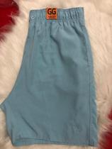 shorts casual azul claro