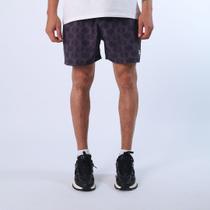 Shorts champion athletic beach sports printed map knit