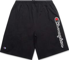 Shorts Champion Big and Tall masculinos atléticos pretos