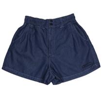 Shorts Child Baggy Feminino Azul Marinho