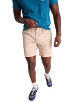 Shorts Chubbies Chino Masculino 7 Polegadas Stretch Caqui