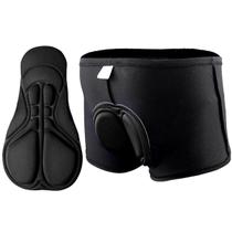 Shorts Ciclismo Pro Forro Espuma D80 Masculino Confortável -
