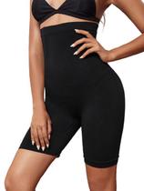 Shorts Cinta Modeladora Com Alta Compressão 4 Barbatanas Shorts Cinta Modeladora Com Alta Compressão 4 Barbatanas