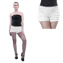 Shorts com babados BellaSous Malco Modes para mulheres