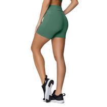 Shorts Com Bolso Lateral Selene Para Treino Academia Feminino Mulheres Fitness Cod. 24807