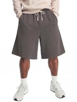 Shorts COOLGYM Baggy Sweat para homens, pernas largas na altura do joelho, cinza Shorts COOLGYM Baggy Sweat para homens, pernas largas na altura do joelho, cinza