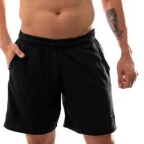 Shorts Corta Vento Masculino Plus Size Com Bolsos Resistente a Água Com Elástico e Cordão Regulável