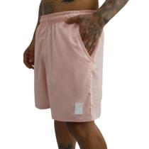 Shorts Corta Vento Masculino Plus Size Com Bolsos Resistente a Água Com Elástico e Cordão Regulável